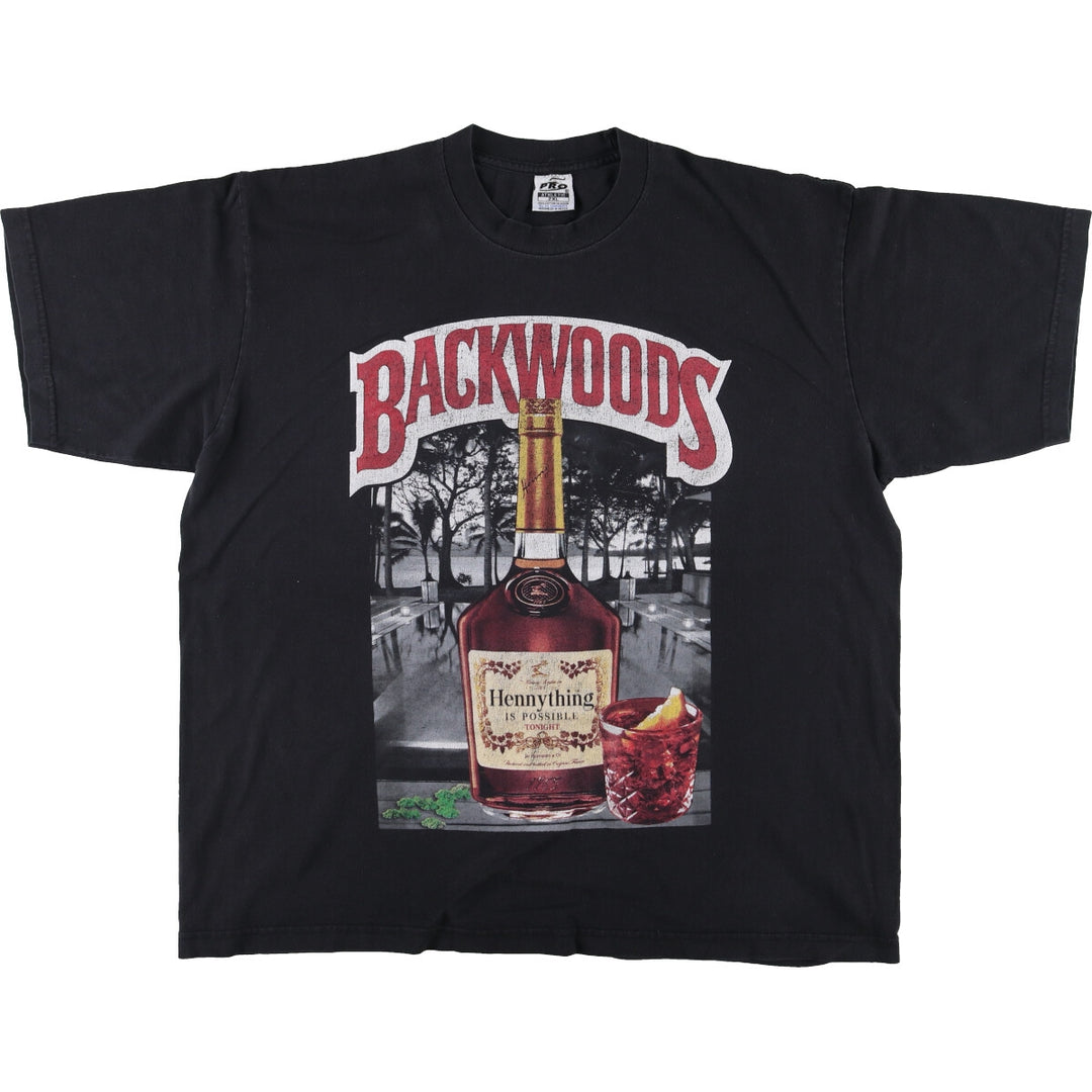 PRO BACKWOODS Backwoods Advertising T-shirt Men's XXL /eaa446324