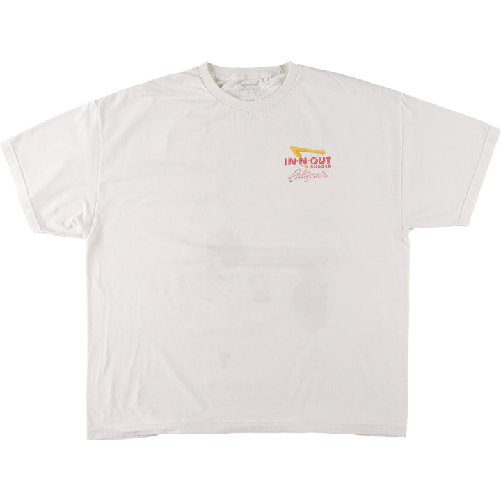 IN-N-OUT BURGER Back Print Advertising T-Shirt Men's XXL /eaa446351