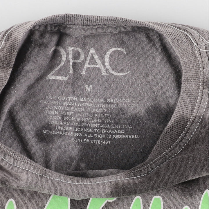 2pac Tie-dye Pattern Rap T-shirt Men's M /eaa446412
