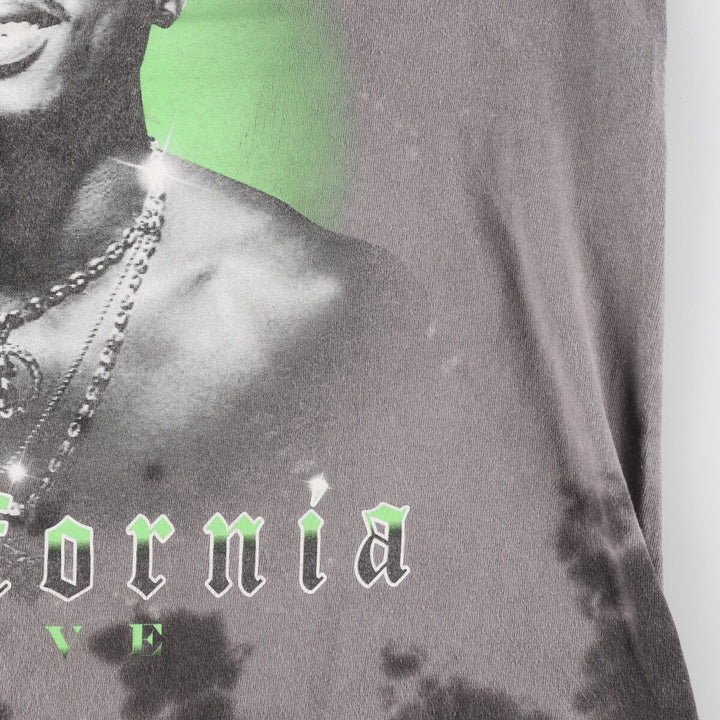 2pac Tie-dye Pattern Rap T-shirt Men's M /eaa446412