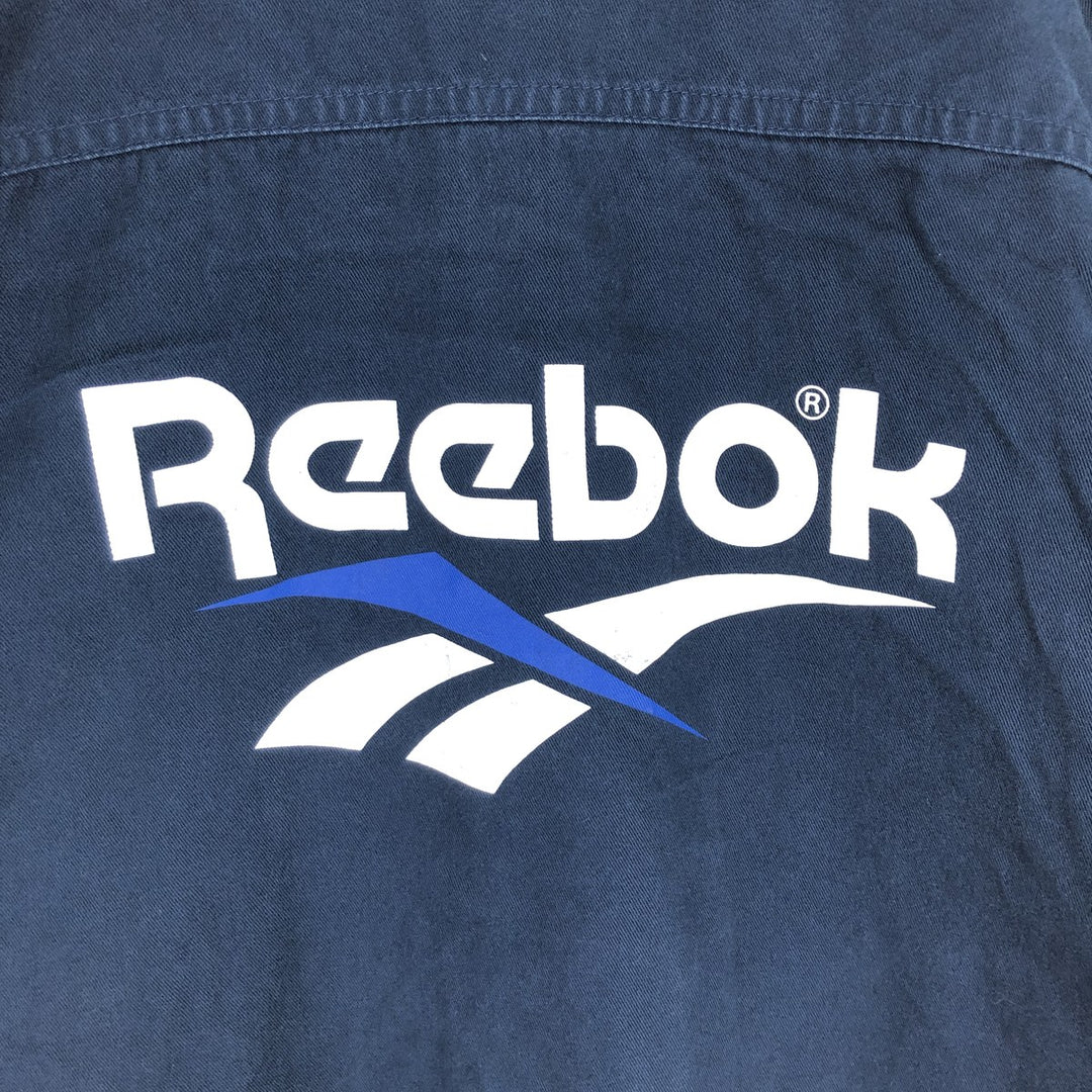 90'S Reebok Back Print Cotton Hoodie Men's M Vintage /eaa446441