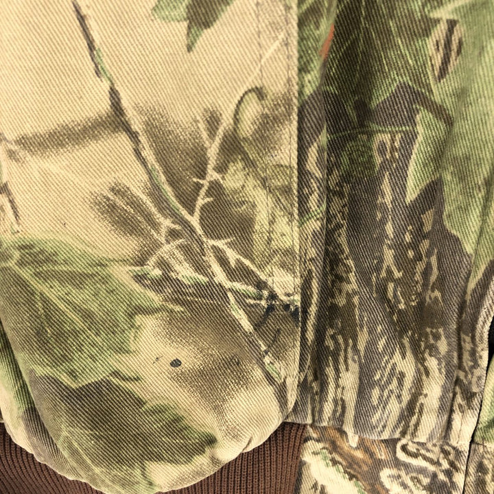 90'S WALLS Camouflage Pattern Real Tree Camo Cotton Parka Men's XL Vintage /eaa446443