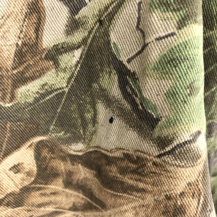 90'S WALLS Camouflage Pattern Real Tree Camo Cotton Parka Men's XL Vintage /eaa446443