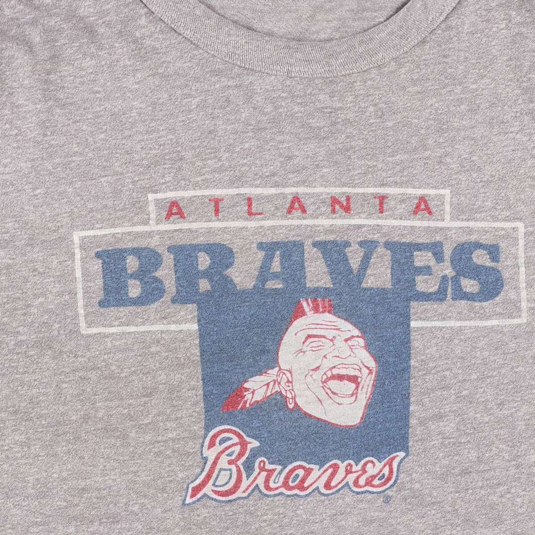 80'S Champion Tricot Tag MLB Atlanta Braves College T-Shirt Made in USA Men's XL Vintage /eaa446457