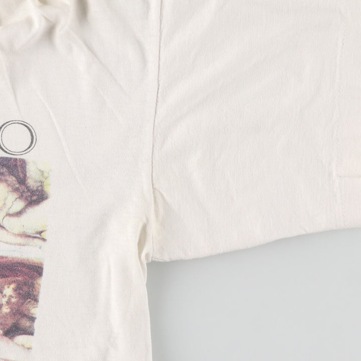 ~90'S MICHELANGELO The Creation of Adam Art T-shirt Men's M Vintage /eaa446460