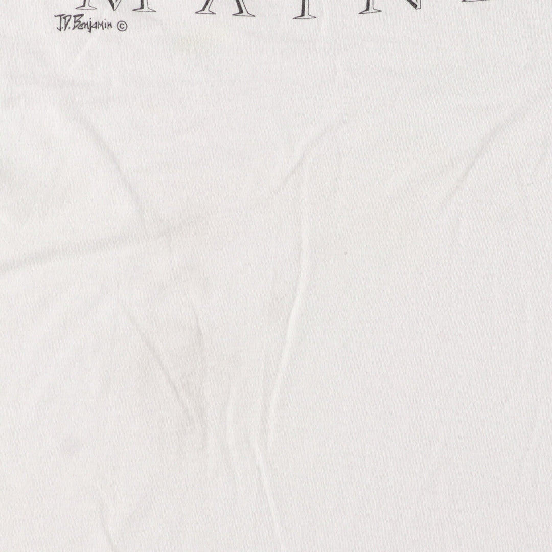 80s-90'S SCREEN STARS Printed T-shirt Made in USA Men's XL Vintage /eaa446466
