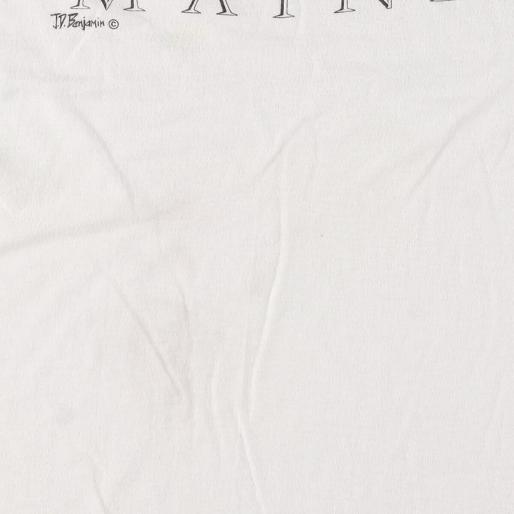 80s-90'S SCREEN STARS Printed T-shirt Made in USA Men's XL Vintage /eaa446466