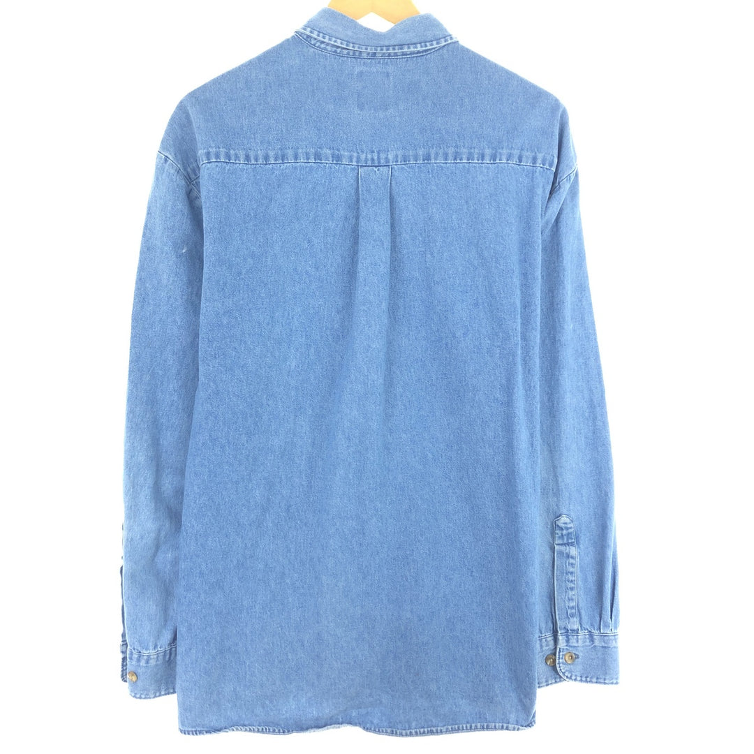 Dickies Long Sleeve Button Down Denim Shirt Men's XL /eaa446501