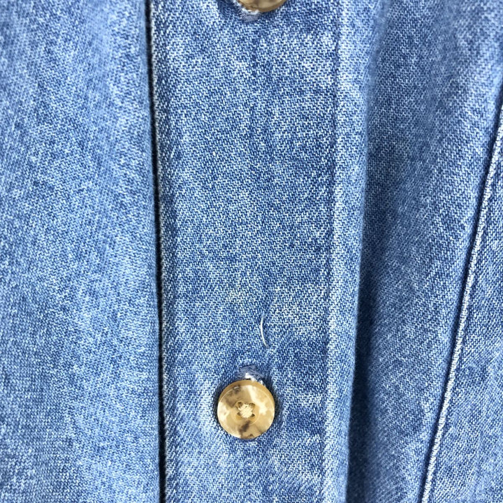 Dickies Long Sleeve Button Down Denim Shirt Men's XL /eaa446501