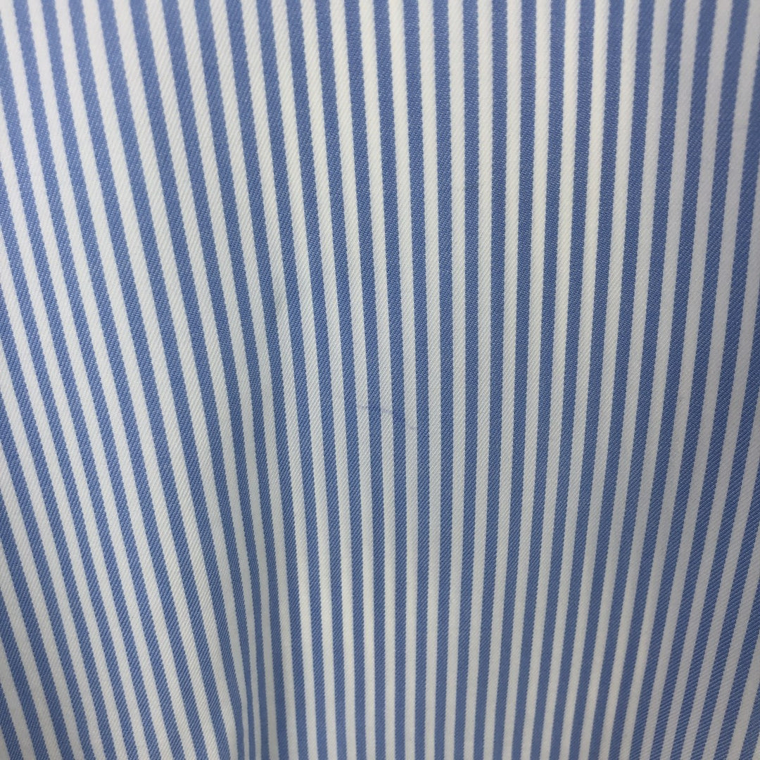 Brooks Brothers MAKERS Long Sleeve Cotton Striped Shirt Made in USA Men's L /eaa446511