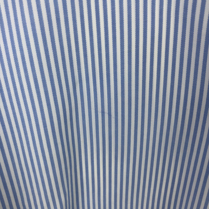 Brooks Brothers MAKERS Long Sleeve Cotton Striped Shirt Made in USA Men's L /eaa446511