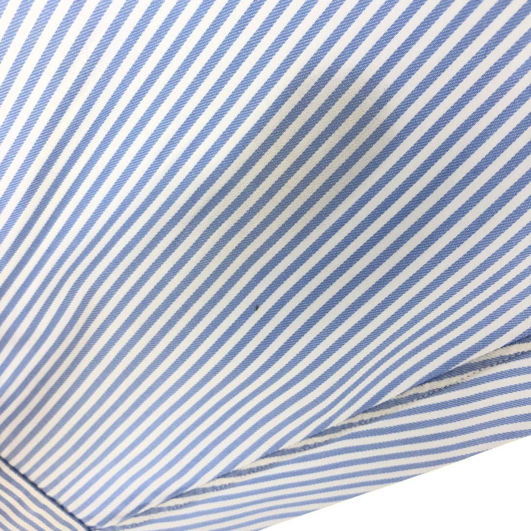 Brooks Brothers MAKERS Long Sleeve Cotton Striped Shirt Made in USA Men's L /eaa446511