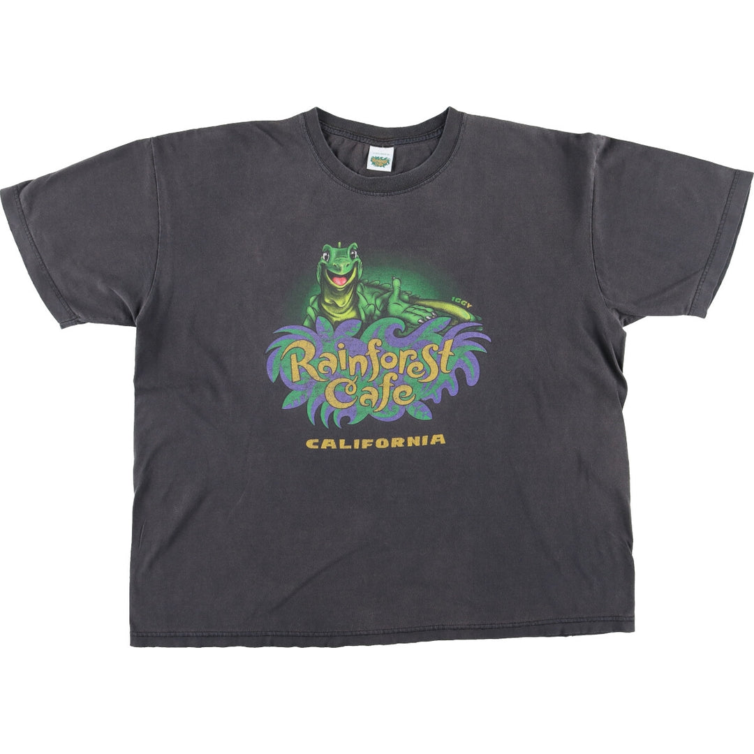 RAINFOREST CAFE Advertising T-shirt Men's XL /eaa446691