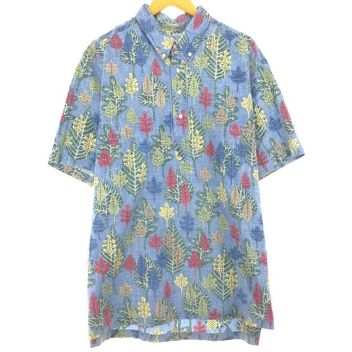 90'S Reyn Spooner Swimsuit Tag Bikini Tag All-Over Print Pullover Button-Down Aloha Shirt Men's XXL Vintage /eaa446748