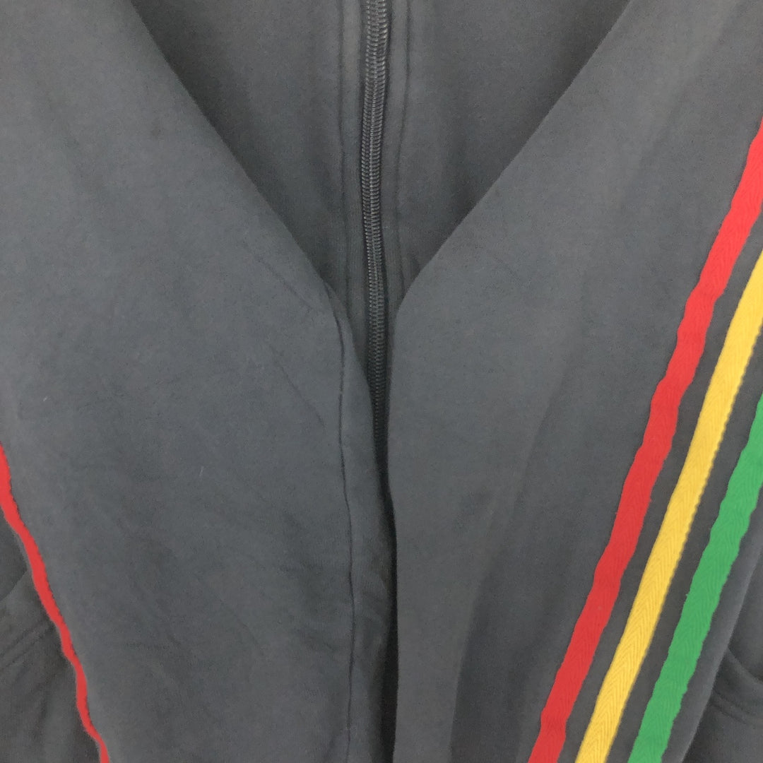 00'S adidas Sweat Full Zip Hoodie Men's L /eaa446811