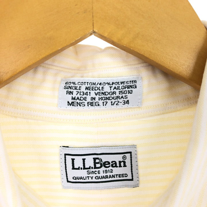 LLBean Long Sleeve Button-Down Striped Shirt Men's XL /eaa446955