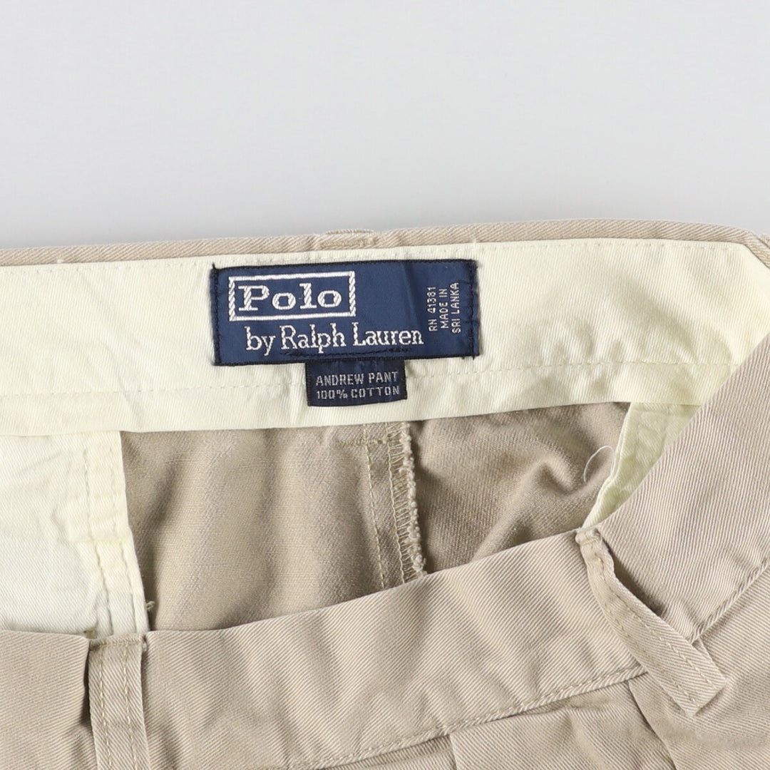 Ralph Lauren POLO by Ralph Lauren Two-pleat Chino Pants Men's W35 / eaa447030