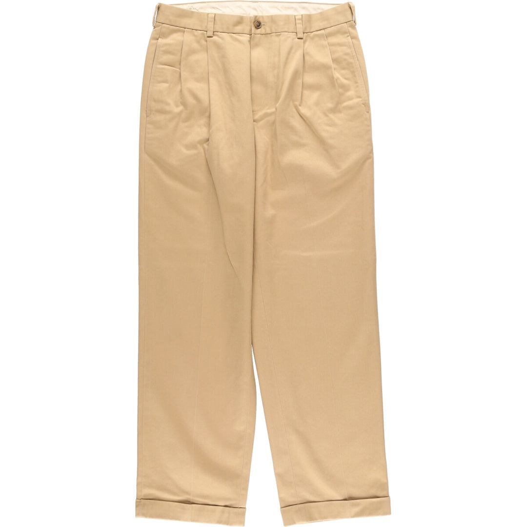 Brooks Brothers 346 Two-pleat Chino Pants for Men, W31 / eaa447037