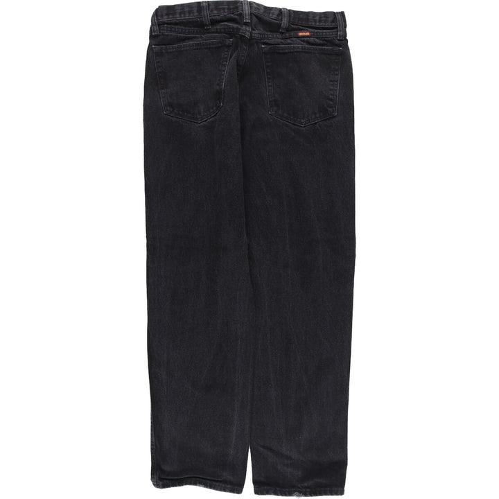 RUSTLER Black Denim Straight Denim Pants Men's w34 /eaa447088