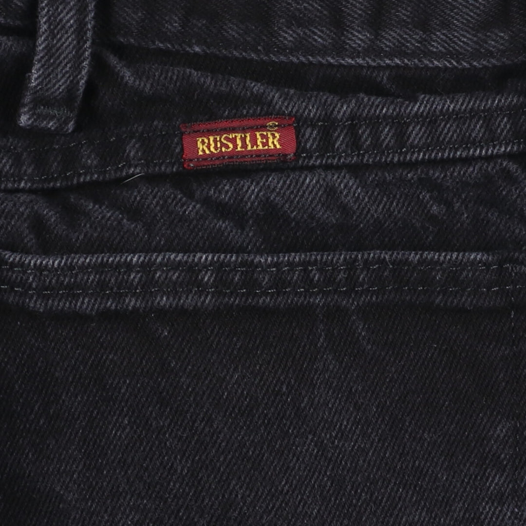 RUSTLER Black Denim Straight Denim Pants Men's w34 /eaa447088