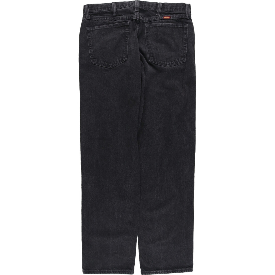 RUSTLER Black Denim Straight Denim Pants Men's w34 /eaa447093