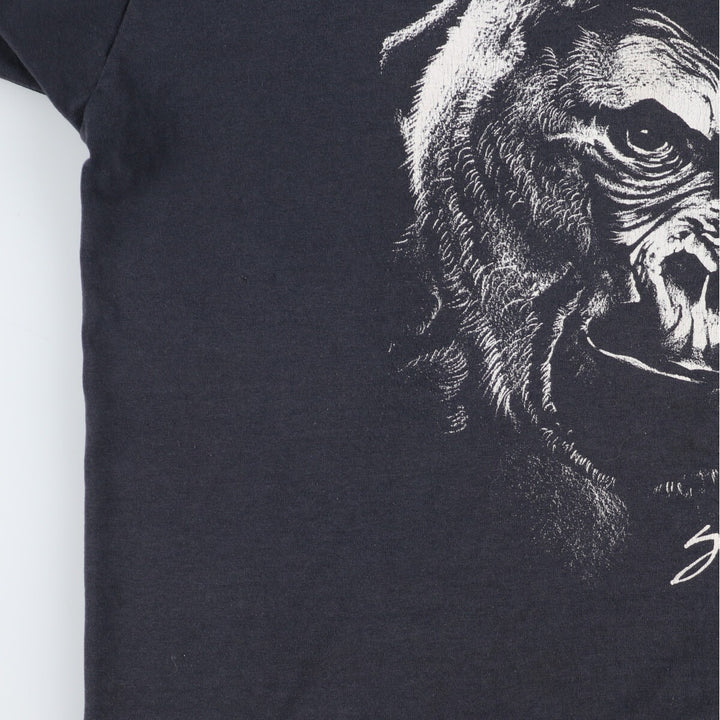 Gorilla Pattern Animal T-shirt Men's XL Vintage /eaa447149