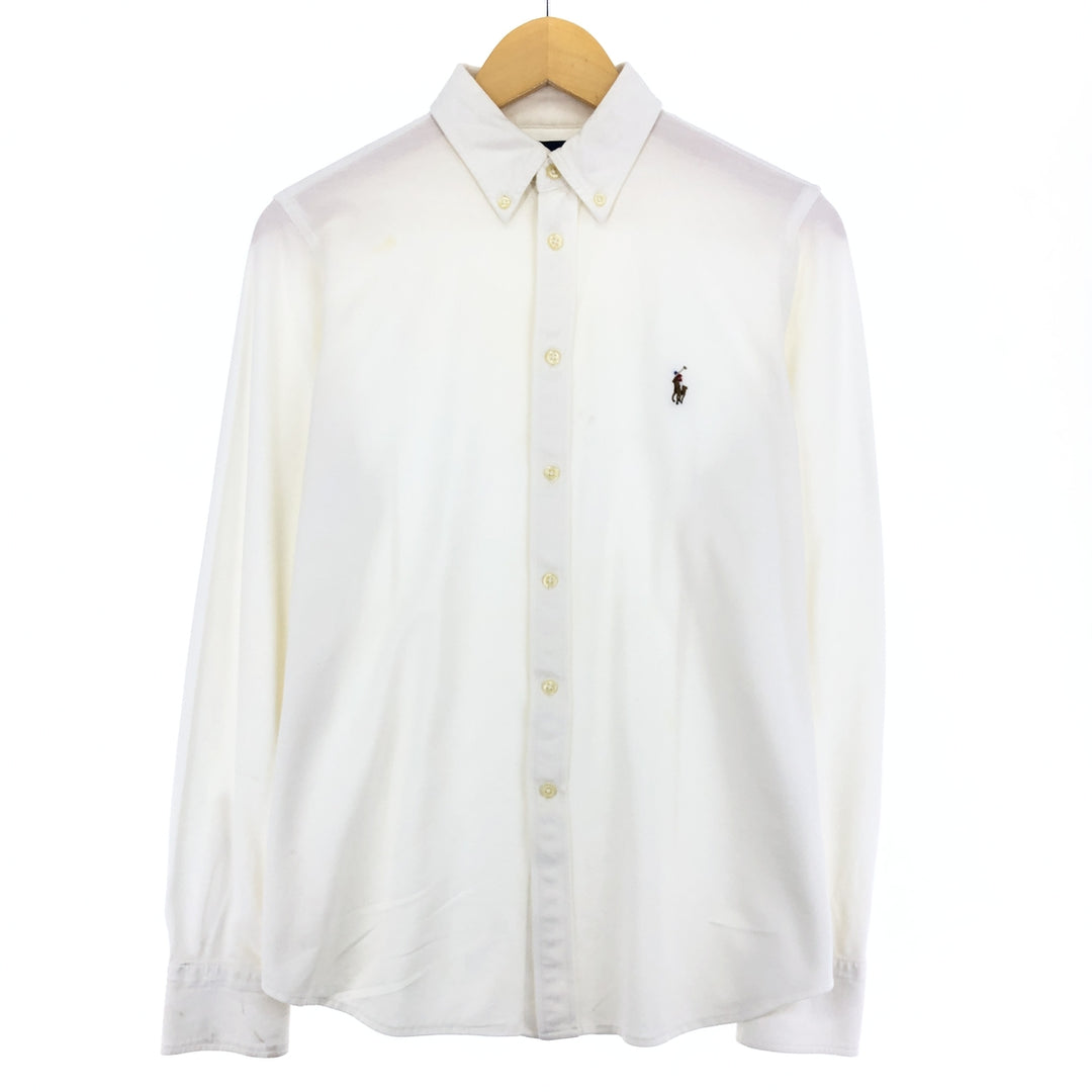 Ralph Lauren KNIT OXFORD long sleeve button down shirt, men's XL /eaa447180