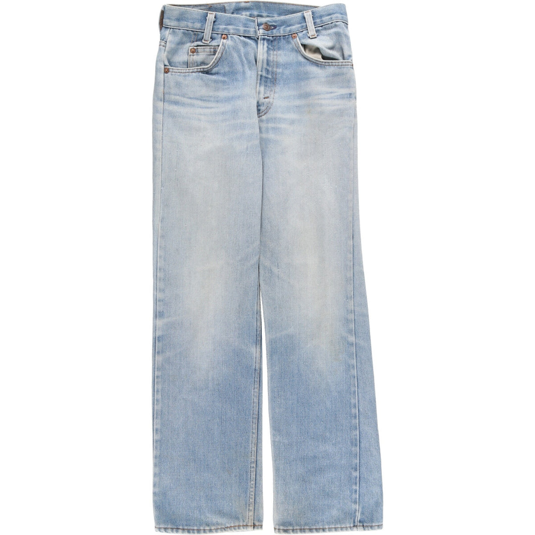 70's Levi's 719-0217 Orange Tab Straight Denim Pants Made in USA Women's XL (w30) Vintage /eaa447221