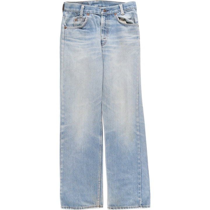 70's Levi's 719-0217 Orange Tab Straight Denim Pants Made in USA Women's XL (w30) Vintage /eaa447221