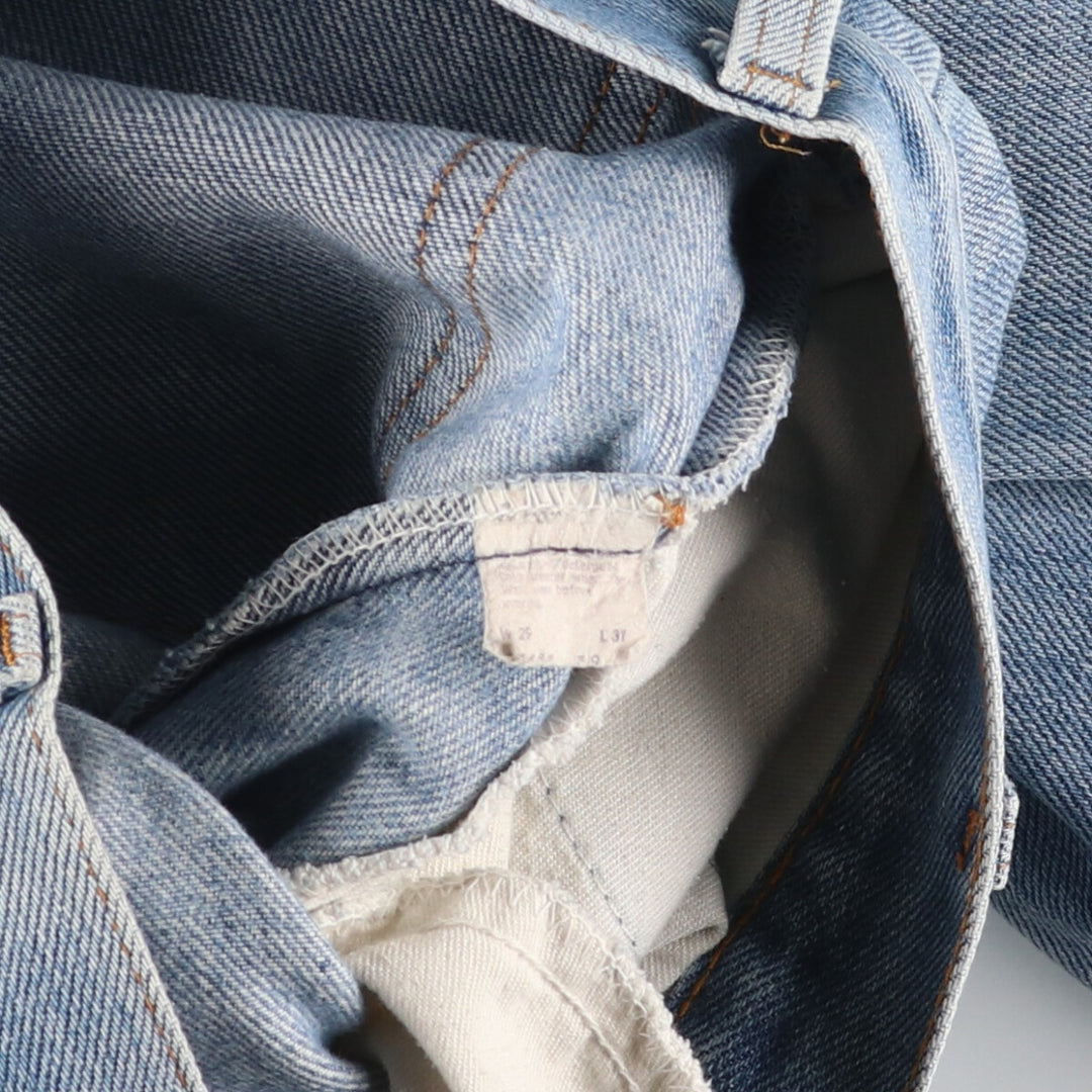 70's Levi's 719-0217 Orange Tab Straight Denim Pants Made in USA Women's XL (w30) Vintage /eaa447221