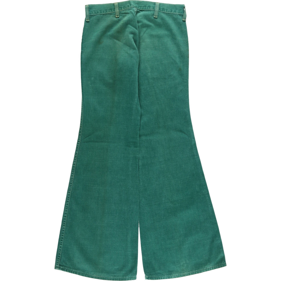 Flare cut denim pants ladies L (w30) /eaa447223