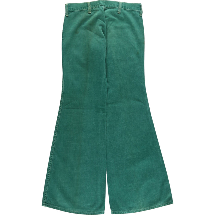 Flare cut denim pants ladies L (w30) /eaa447223