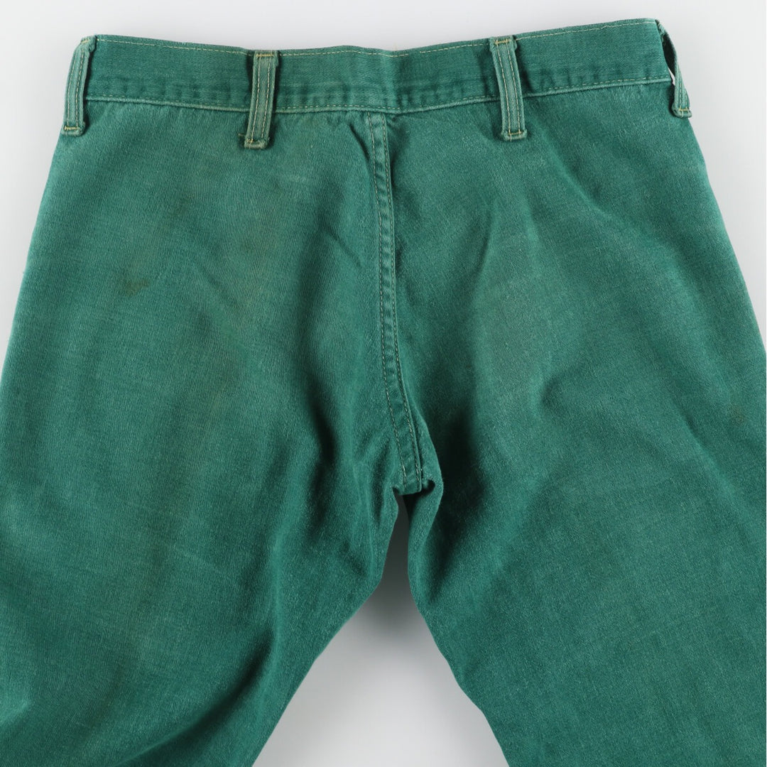 Flare cut denim pants ladies L (w30) /eaa447223