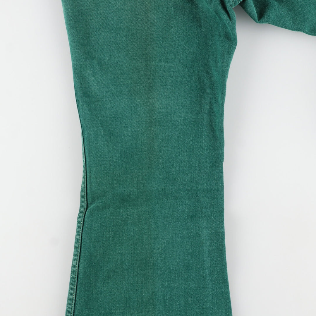 Flare cut denim pants ladies L (w30) /eaa447223