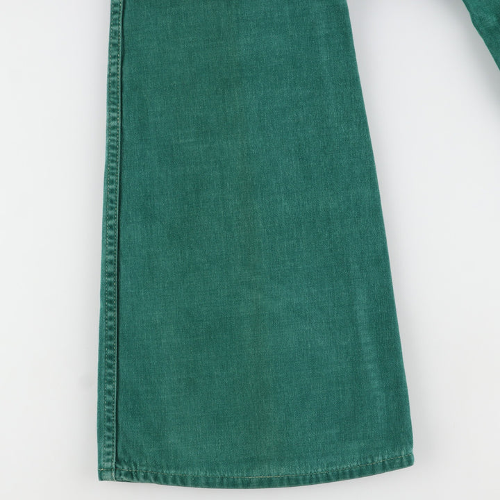 Flare cut denim pants ladies L (w30) /eaa447223