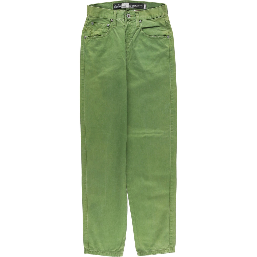 Levi's SILVER TAB LOOSE Tapered Denim Pants Women's L (w27) /eaa447228