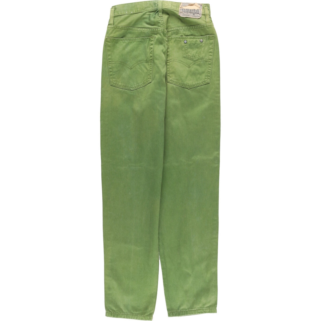 Levi's SILVER TAB LOOSE Tapered Denim Pants Women's L (w27) /eaa447228