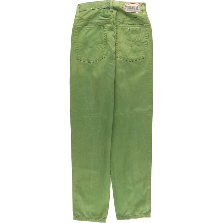 Levi's SILVER TAB LOOSE Tapered Denim Pants Women's L (w27) /eaa447228
