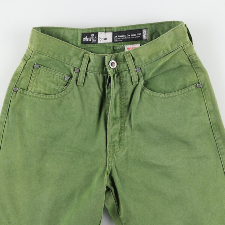 Levi's SILVER TAB LOOSE Tapered Denim Pants Women's L (w27) /eaa447228