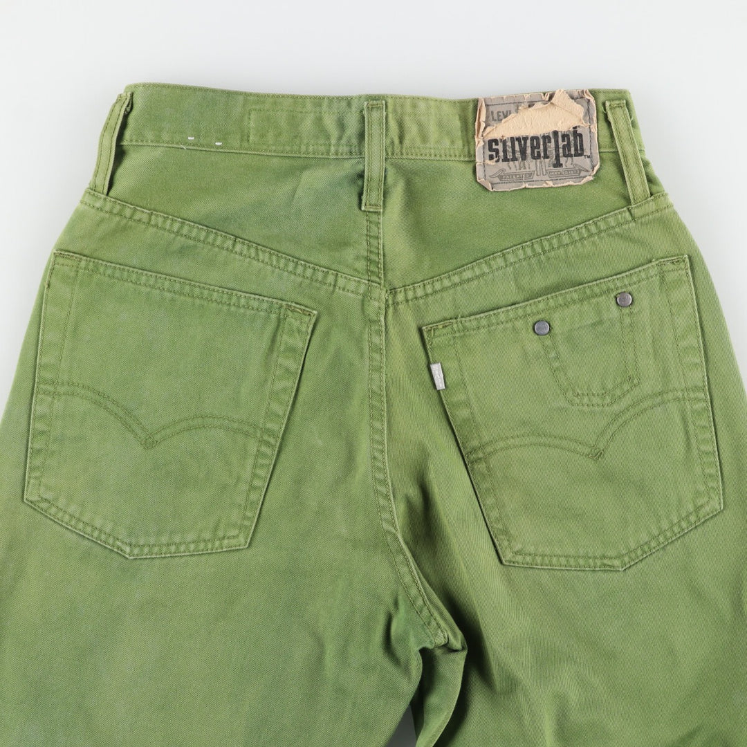 Levi's SILVER TAB LOOSE Tapered Denim Pants Women's L (w27) /eaa447228