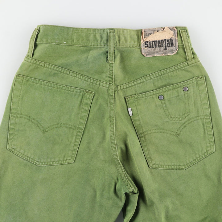 Levi's SILVER TAB LOOSE Tapered Denim Pants Women's L (w27) /eaa447228