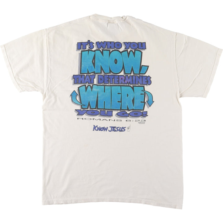 DELTA JESUS Jesus Christ Print T-shirt Men's L /eaa447290