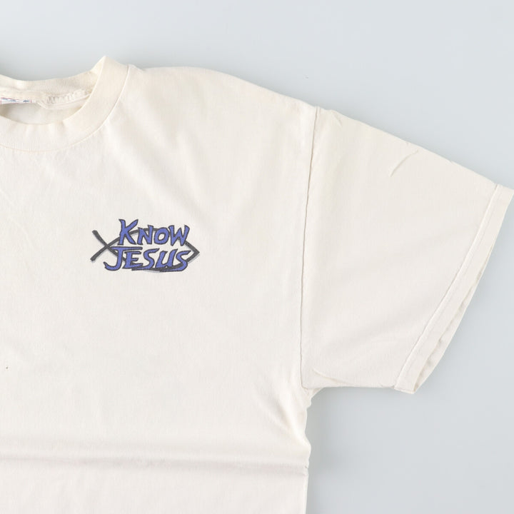 DELTA JESUS Jesus Christ Print T-shirt Men's L /eaa447290