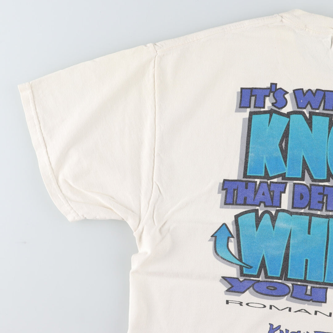 DELTA JESUS Jesus Christ Print T-shirt Men's L /eaa447290