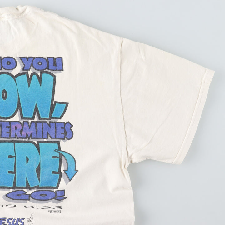 DELTA JESUS Jesus Christ Print T-shirt Men's L /eaa447290