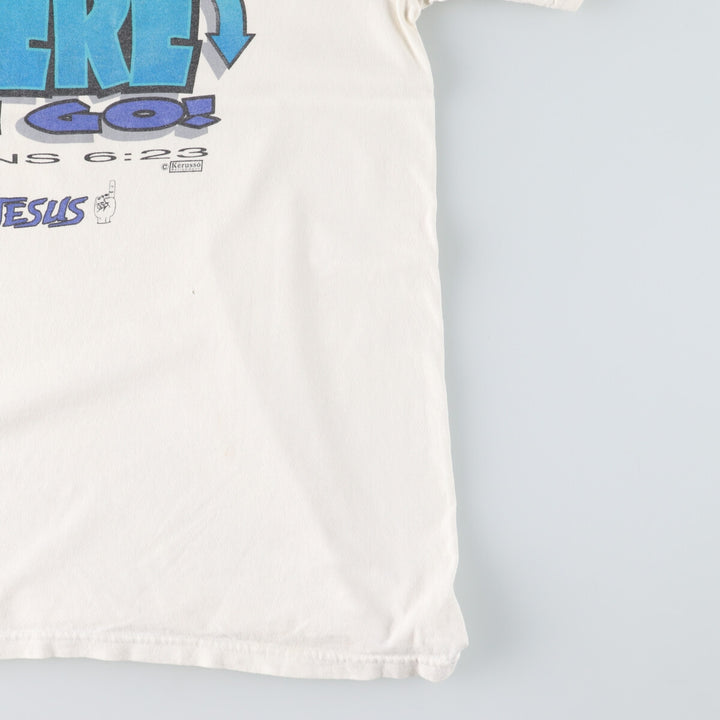 DELTA JESUS Jesus Christ Print T-shirt Men's L /eaa447290