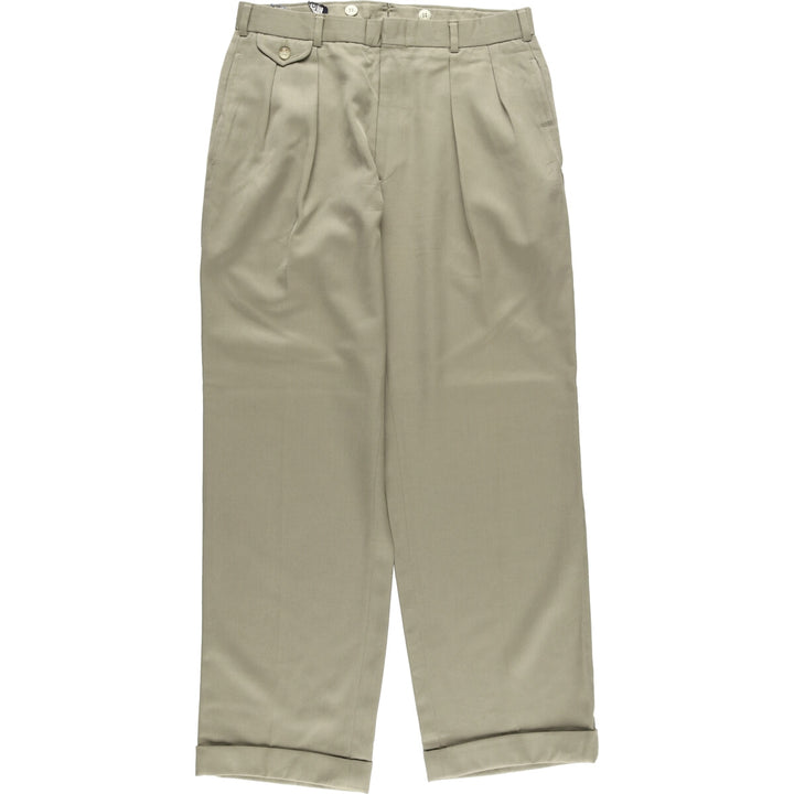 Ralph Lauren POLO by Ralph Lauren Two-pleat slacks pants for men w32 / eaa447355