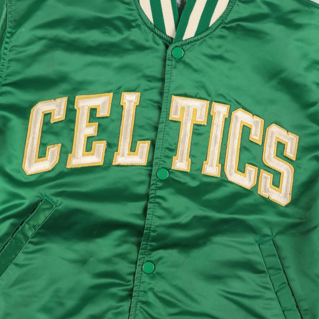 80'S Starter NBA Boston Celtics Padded Nylon Stadium Jacket Award Jacket Made in USA Men's M size /eaa447385