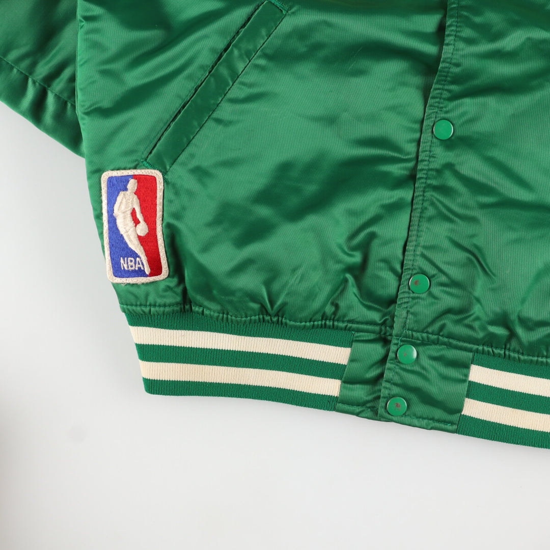 80'S Starter NBA Boston Celtics Padded Nylon Stadium Jacket Award Jacket Made in USA Men's M size /eaa447385