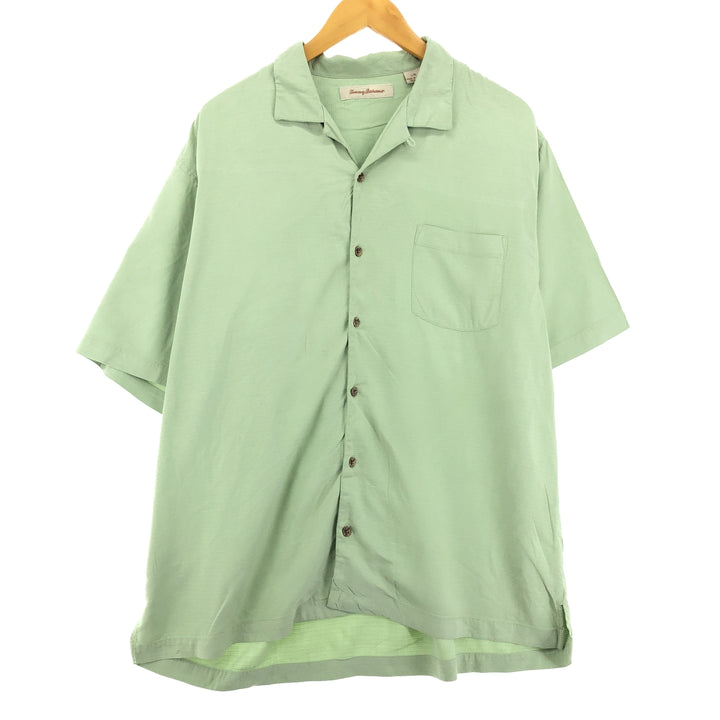 Tommy Bahama Open Collar Silk Hawaiian Aloha Shirt Men's L /eaa447431